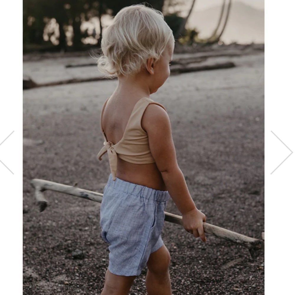 The Simple Folk Bikini Top Dune Neutral Tan Cream - Picture 3 of 16